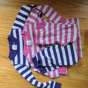 2 pairs of classic Hanna Andersson pajamas